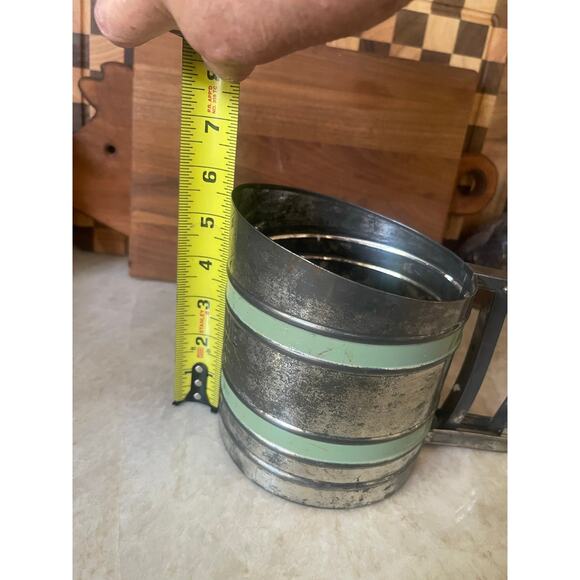 Sift-Chine vintage 40's flour sifter - Picture 8 of 9